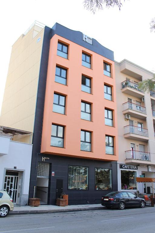 Hotel Ciutat D'Amposta Bagian luar foto